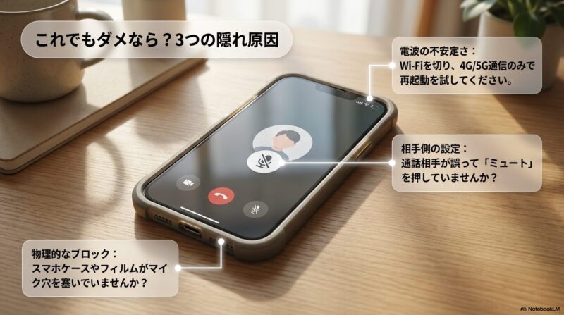 確認すべき原因は実はシンプル