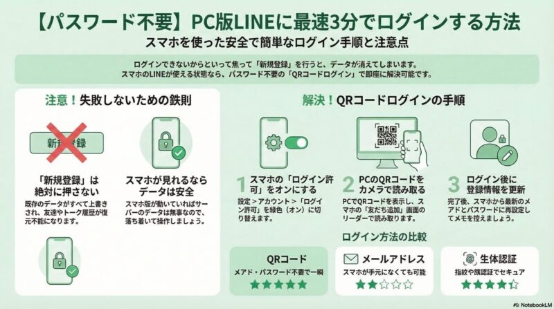 PC版アプリへのログイン手順