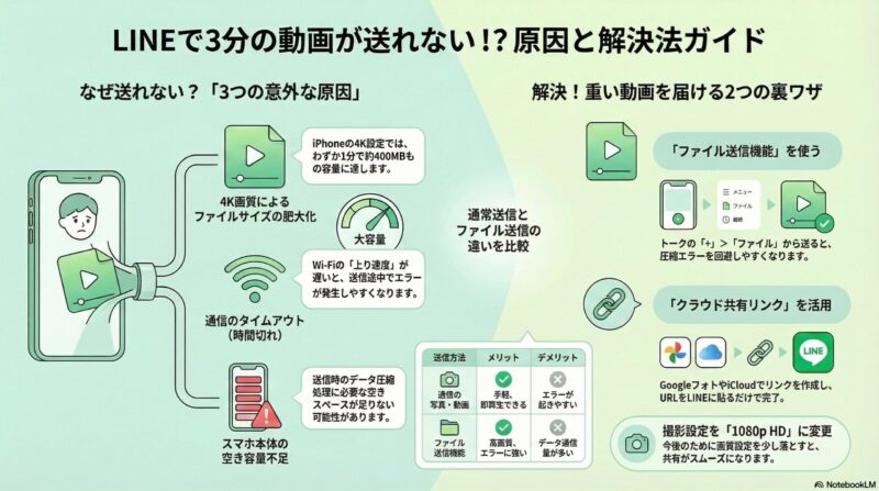 動画送信トラブル解決ガイド