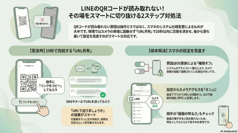 QRコード読み取りトラブルの対処法