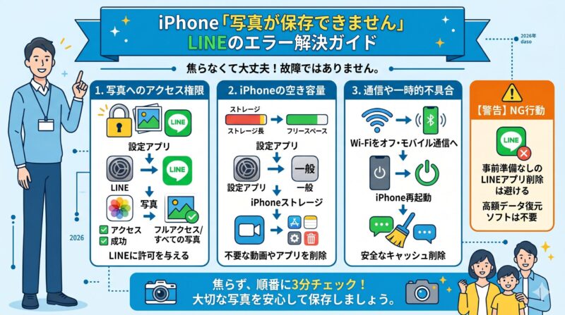 iPhoneが故障だと焦る前に試すべき3つの設定