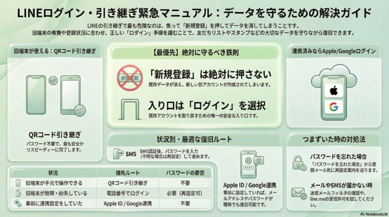 メッセージアプリ引き継ぎ解決ガイド