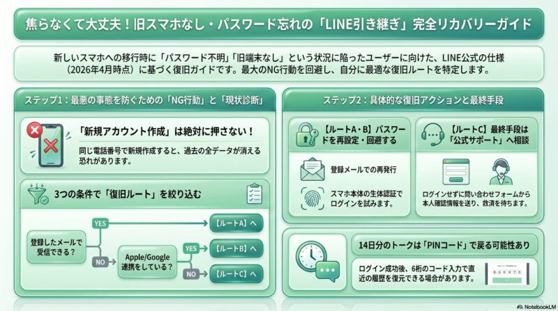 アカウント引き継ぎ完全リカバリーガイド