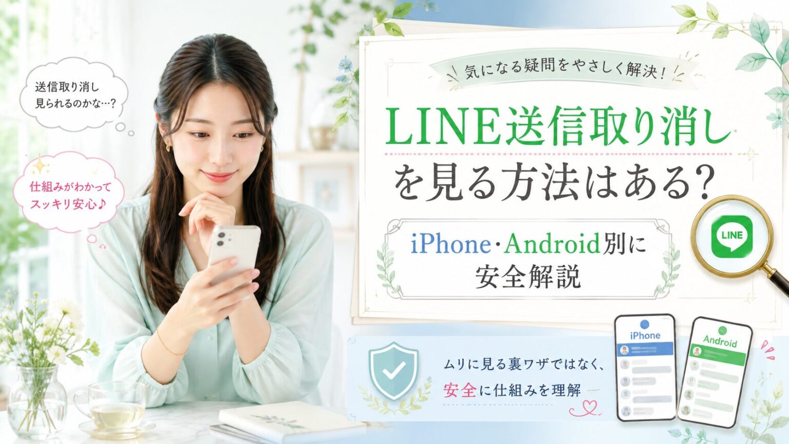 line 送信 取り消し 見る 方法