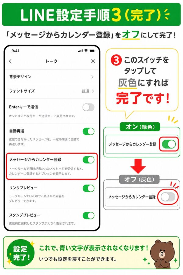 LINE設定手順3