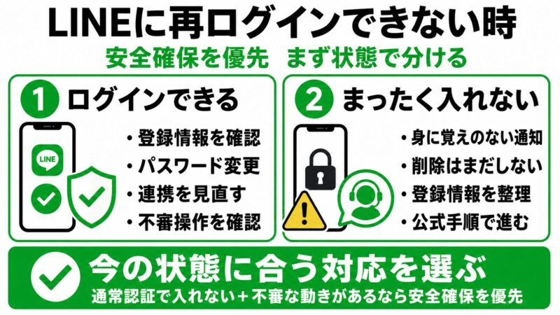 LINE再ログイン問題の解決ガイド