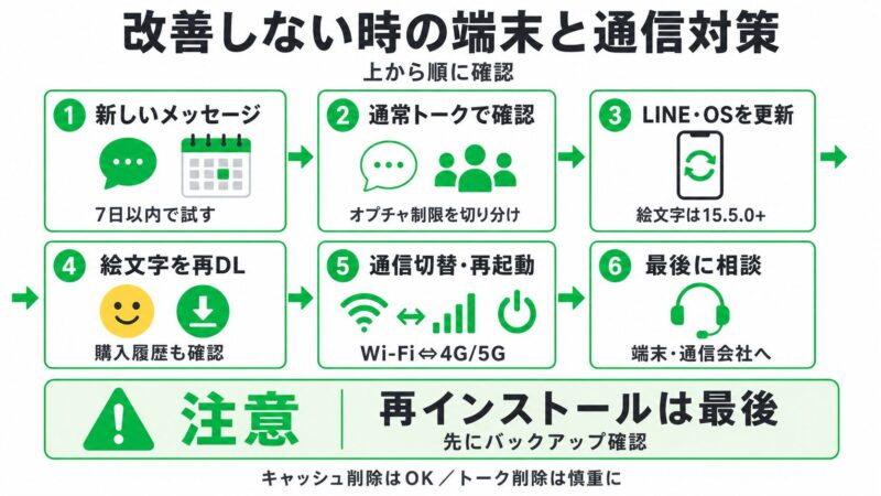 端末と通信対策チェックリスト