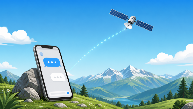 LINE衛星モードとは？圏外でも使える公式機能